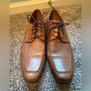 Steve Madden men’s leather dress shoes Size 10 Camel color